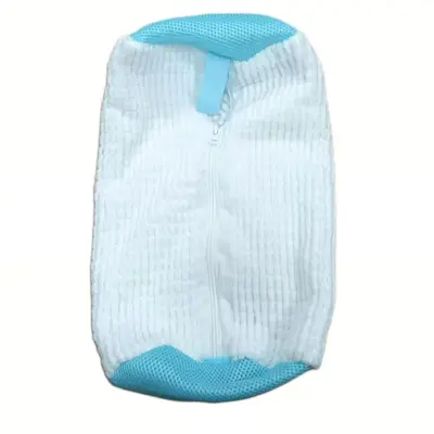 Shoe washing bag new thickened reusable washing machine special shoe washing bag chenille mesh cleaning bag - 12