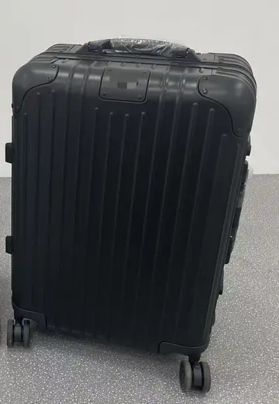Tam Alüminyum Magnezyum Alaşımı 925 Klasik Hadde Çanta 21 İn Kabin Bagajı Metal Çanta Seyahat Bavulu 30 İn Bavul Etiketli - 8