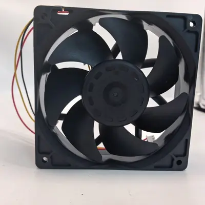 12038 soğutma fanı endüstriyel 12v24v48v DC eksenel akış fanı şasi kabini otomasyonu için akıllı ekipman