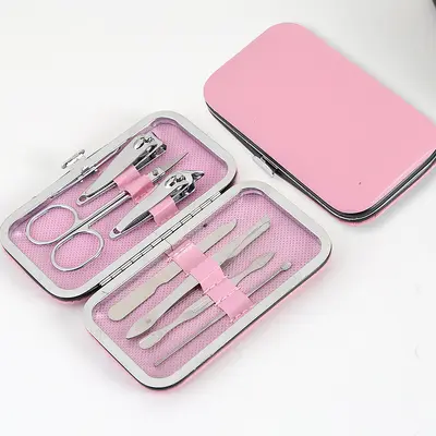 7-piece nail care set manicure pedicure tools - 7