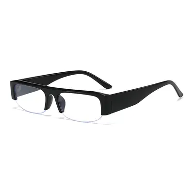 Women's Sunglasses, Square Frame, Half Frame, Flat Lens Fashion Style - 13