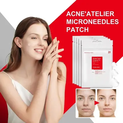 Invisible Acne Patch 24 Pcs, Transparent Concealing, Portable - 3
