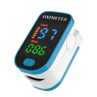 LK87 Klips Tipi Nabız ve SpO2 Parmak Pulse Oksimetre, Siyah - 13