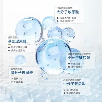 玻尿酸精华面霜500g美容院同款深层滋润肌肤修护肌底淡化细纹干纹