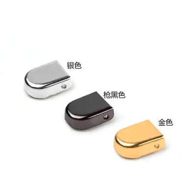 Metal No-Tie Shoe Buckle, Round Capsule Press Clasp, Unisex - 13