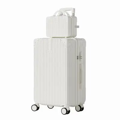 Large Capacity Student Suitcase with Combination Lock, Hard Shell - 5