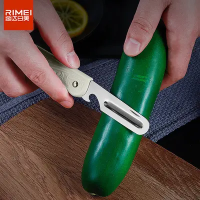 JINDARI Folding Fruit and Vegetable Peeling Knife, Multifunctional