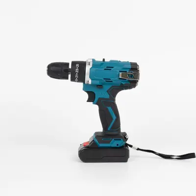21V cordless impact drill kit with lithium battery