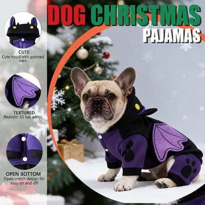 Halloween Costume Warm Dog Sweater, Small Dog Clothes