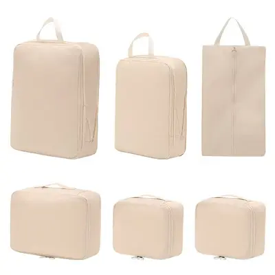 Travel compression storage bag, six-piece set