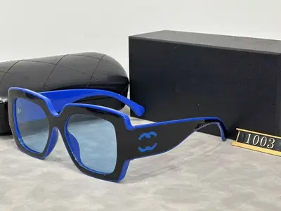Women's Large Frame Sunglasses, UV400 Protection, Model 1003 - 7