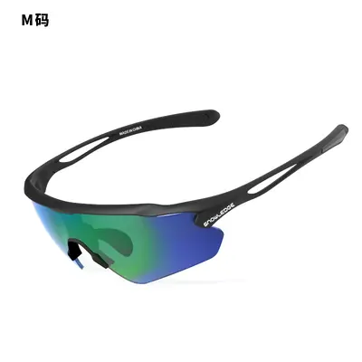 Polarized sunglasses, cycling glasses, anti-UV, replaceable lenses, cycling marathon running glasses set - 10