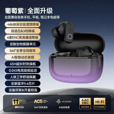 【Berlin Sound】2026 New Bluetooth Earphones In-Ear High Sound Quality Long Battery Life Esports Gaming Sports Music Listening