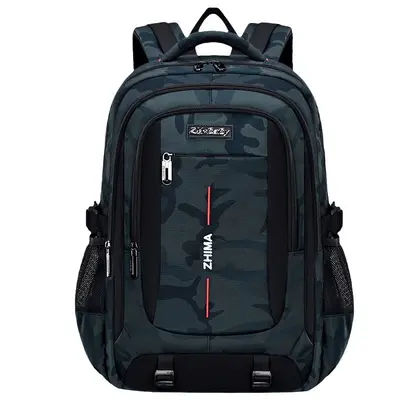 Backpack 3-piece Set, Middle and High School Students, Large Capacity - 4