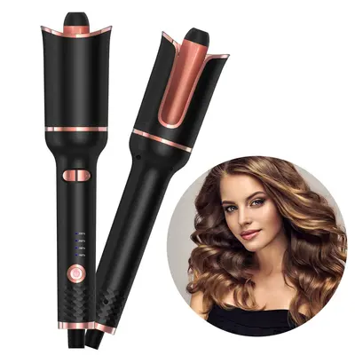 Cross-border Constant Temperature Rose-Type Curling Iron Multifunctional Lazy Automatic Hair Curler Spiral Smart Hair Curler Flat Iron