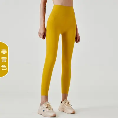 Women's High-Waisted Yoga Leggings with Butt-Lifting Effect - 7