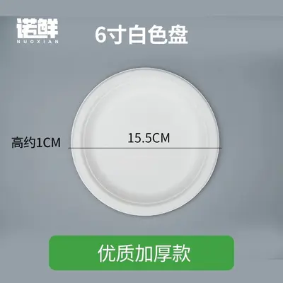 Disposable Eco-Friendly Paper Plates, Square and Oval, Picnic and BBQ - 13