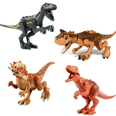 Dinosaur Building Block Set, 16, 18 and 20 Styles, YG77001 Series - 4