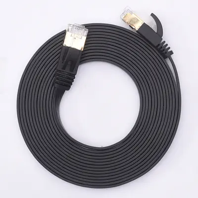 CAT6 flat network cable, oxygen-free pure copper, gigabit, 8 core - 12