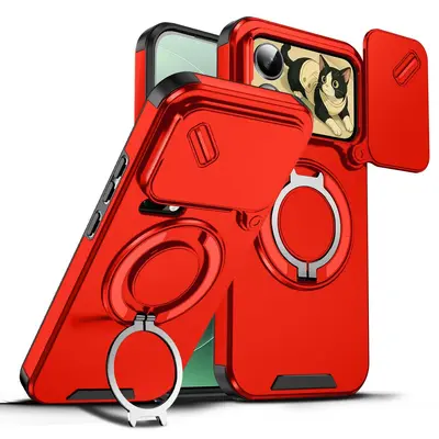 Xiaomi 17 Ultra için Push Window manyetik standlı kılıf, Poco X8 Pro Max ve Note 15 uyumlu - 9