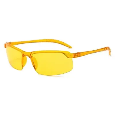 Multifunctional Day-Night Safety Glasses with Cycling Frame and Night Vision Overlay - 10