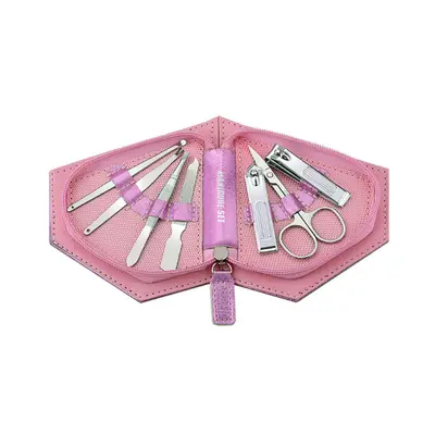 Maniküre-Set 7-teilig Edelstahl-Nagelschere - 6