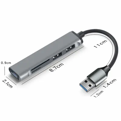 Üretici usb splitter tipi bağlantı istasyonu 3.0 hub çok fonksiyonlu beş'i bir arada tip-c bağlantı istasyonu - 11