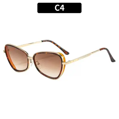 Oversized Frame Trend Sunglasses, Street Style, 2026 Model - 9