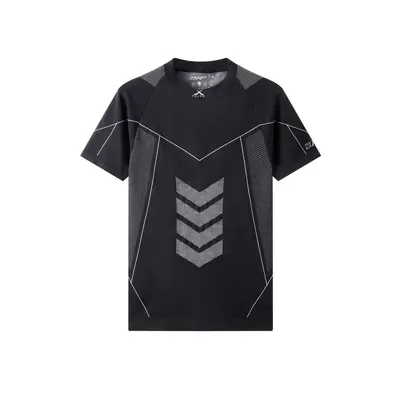 Herren-Sportshirt Sommer, atmungsaktiv, schnelltrocknend, Rundhals
