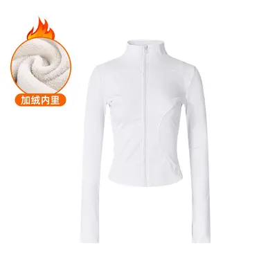 Women's yoga suit, two-piece, fleece lined, high waist - 8