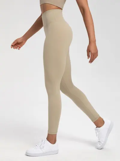 Athena Lulu Yoga Pantolonu Kadın Naylon 66 Yüksek Bel Hızlı Kuruyan Spor Tayt - 3