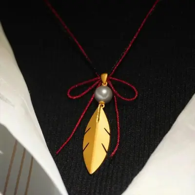 Scaramouche Necklace, Genshin Impact Fan-Made Collarbone Chain
