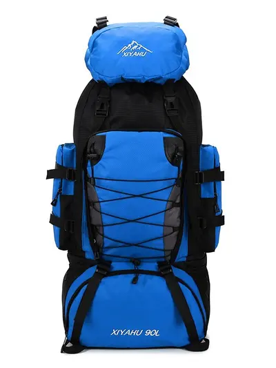 90L Mountaineering Backpack Waterproof Lightweight - 6