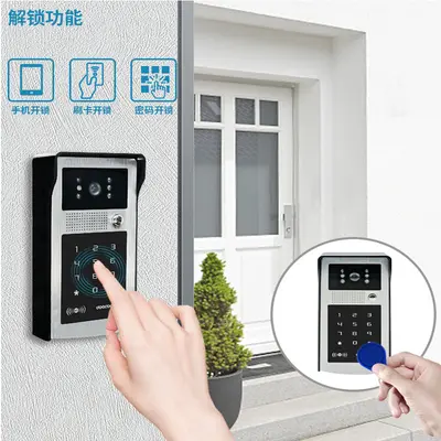 1080P WiFi Smart Video Doorbell with Motion Detection and Remote Unlock - 3