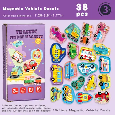 Cartoon-Magnet-Kühlschrankaufkleber, 8 Designs - 9