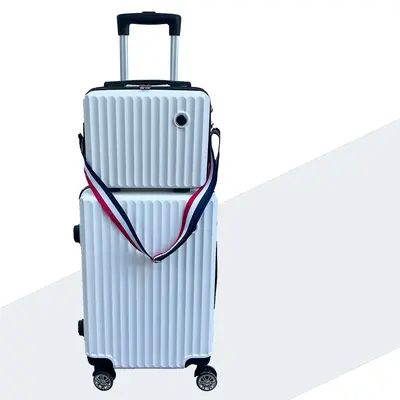 12 and 20 Inch Cabin Trolley Suitcase with Universal Wheels - 6