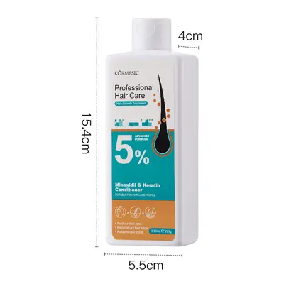 KORMESIC Keratin Onarıcı Saç Kremi ve Saç Büyütücü Serum - 9