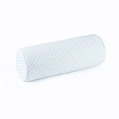 Memory-Foam-Zylinder-Nackenkissen, langsam federnde Struktur