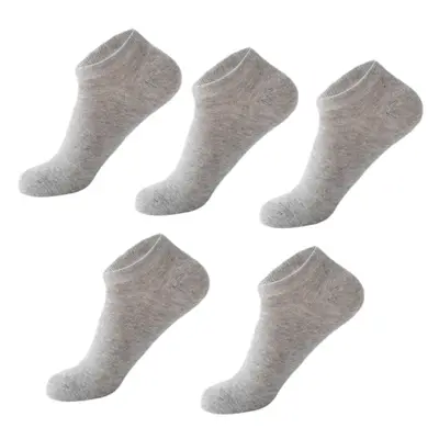 Men's and Women's Ankle Socks Set, Black White Grey, Thin Style - 9