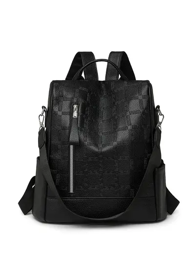 Damen-Rucksack 2026 mit Prägemuster, Freizeit-Reiserucksack - 5