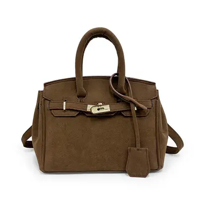 Women's Retro Single Shoulder Crossbody Bag, Large Capacity, Autumn Winter - 7