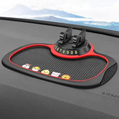 Auto-Handyhalter Fahrzeughalter neue Navigation Fahren multifunktional Schwan drei in einem zentralen Dashboard rutschfest Mat - 10