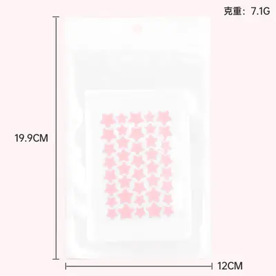 Star-Shaped Acne Patches, Concealing, Thin, Breathable, Day and Night Use - 6