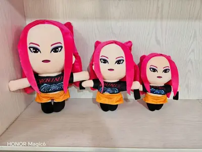 K-pop Demon Hunters peluş oyuncak, anime kaplan figürü - 12