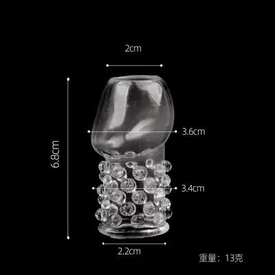 Dragon Scale Heat-Insulating Extension Sleeve with Large Beads, Adult Product - 10