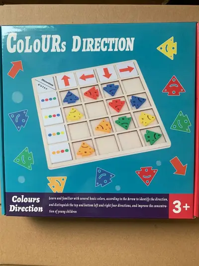 Desktop Logic Game for Direction and Color Recognition - 8