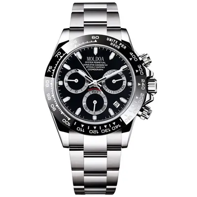 Herrenarmbanduhr mit Kalender, transparentes Design, wasserdicht - 12