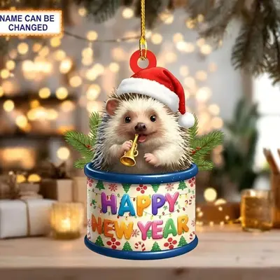 Balon Kedi ve Köpek Noel Asma Süs, Araba Dikiz Aynası Dekoru - 6