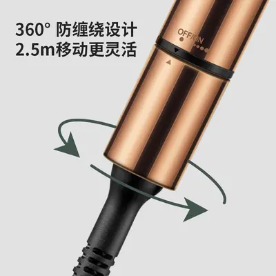 New Large Wave Curling Iron Pear Blossom Hair Curler Rose Gold LCD Curling Wand
