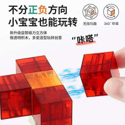 Magnetic Building Blocks for Kids, Early Education Geometric Toy - 2